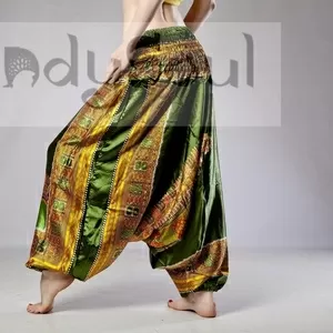 Индийские штаны алладины с мотней розница и опт