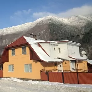 Отдых в Закарпатье зимой в горах в 2017г.Усадьба Алекс.