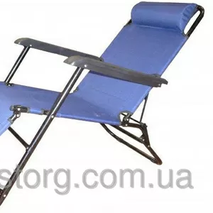 Кресло-шезлонг складной из высококачественных материалов