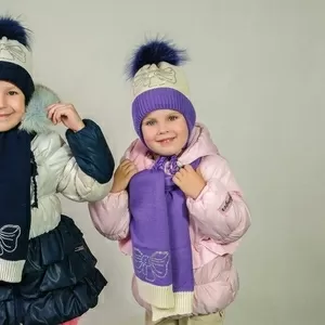 Дитячі шапки для дівчинки
