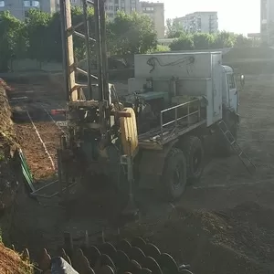 Буроін'єкційні палі малогабаритною технікою