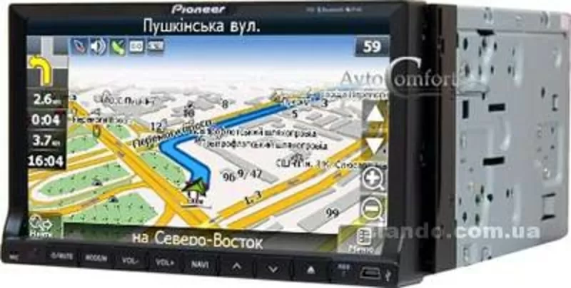 Продаю навигаторы магнитолы GPS Pioneer PI-803.  TV DVD FM BT,   7