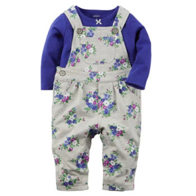  флисовые и коттоновые комплекты Carters девочкам 5