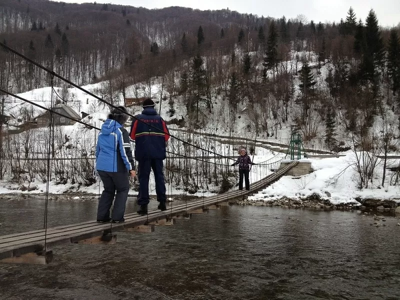 Отдых в Закарпатье зимой в горах в 2017г.Усадьба Алекс. 29