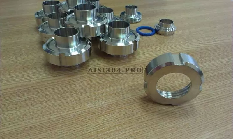 Гайка шлицевая из нержавеющей стали Dn 50 DIN | TRiNOX 2