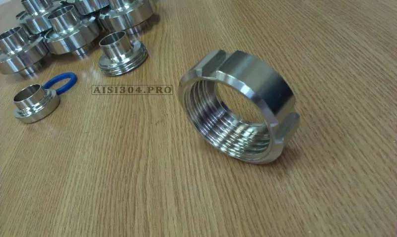 Гайка шлицевая из нержавеющей стали Dn 50 DIN | TRiNOX 3
